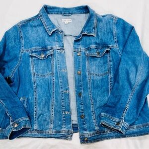 Ava & Viv Women's 4x Blue Denim Jacket